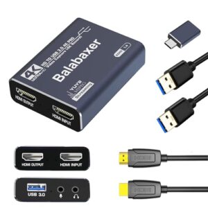 Balabaxer 4K audio video capture card
