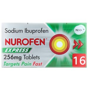 Nurofen Express 256mg Pain Relief Tablets x16
