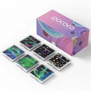 Realistic Discs Aurora and Deep Sea - Discs for POCOCO Galaxy Lite Star Projector Home Planetarium