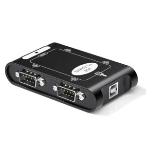 DriverGenius USB to RS-232 Serial Converter - 4-Ports Serial DB9 COM Adapter for Windows Only