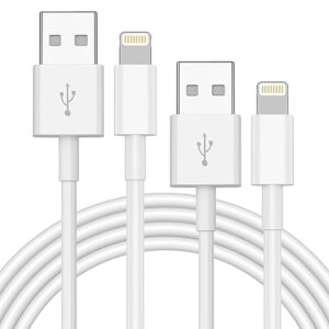 VODRAIS iPhone Charger 2 Pack (6FT) [Apple MFi Certified] Charger Lightning to USB Cable Compatible iPhone 12/11 Pro/11/XS MAX/XR/8/7/6s/6/plus