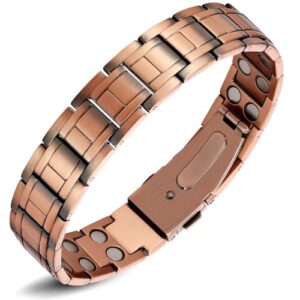 Jeracol Lymphatic Drainage Copper Bracelet for Men