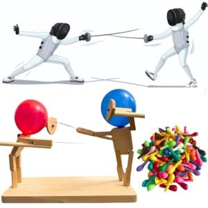 Wooden Fencing Puppets