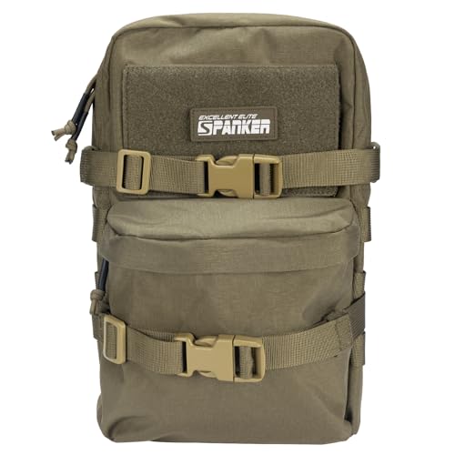 EXCELLENT ELITE SPANKER Tactical Outdoor MOLLE Hydration Pack Nylon Small Water Bladder Carrier Pack for Tactical Vest Backpack Plate Carrie