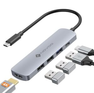 NOVOO USB C Hub with 4K UHD HDMI