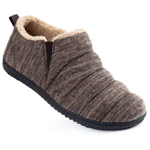 ZIZOR Men's Cozy Memory Foam Slippers with Plush Fleece Lined