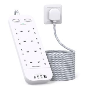 3M Extension Lead with 4 USB Slots