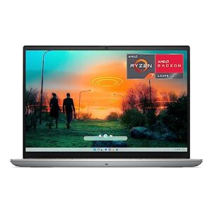 Dell Inspiron 14 5435 Laptop | 16:10 FHD+ (1920 x 1200) Display | AMD Ryzen 7 7730U | 16 GB 4266MHz LPDDR4x RAM | 1TB SSD | AMD Radeon Graphics | UK/Irish Qwerty Backlit Keyboard | Platinum Silve
