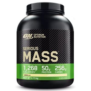 Optimum Nutrition Serious Mass Protein Powder High Calorie Weight Gainer with 25 Vitamins and Minerals