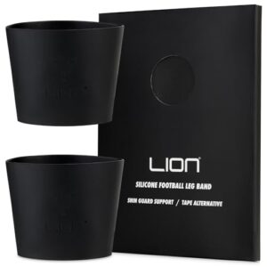 Silicone Football Leg Bands For Adults & Kids - Tape Alternative To Hold Shin Pads In Place - Variety Of Colours To Match Your Ki