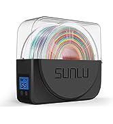 SUNLU Filament Dryer, 3D Filament Dry Box, Reduce Moisture for 3D Printer Filament, Compatible wi...