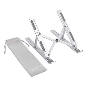 Amazon Basics Laptop Stand with 6-Angle Adjustment