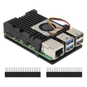 Geekworm Raspberry Pi 5 Case with PWM Fan (P511-A)