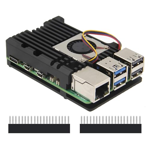 Geekworm Raspberry Pi 5 Case with PWM Fan (P511-A)