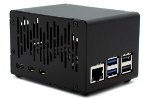 KKSB Raspberry Pi 5 Case - Space for Official Raspberry Pi Active Cooler