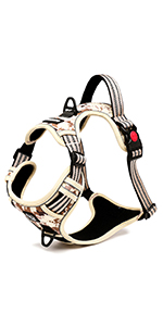 Suredoo No Pull Safety Dog Harness Beige