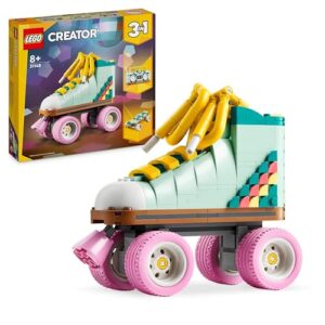 LEGO Creator 3in1 Retro Roller Skate to Mini Skateboard Toy to Boom Box Radio