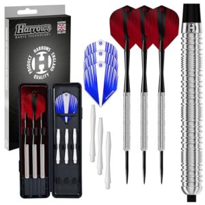 Harrows Caliber 90% Tungsten Steel Tip Darts Set 21g