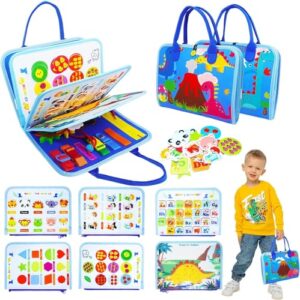 ita dennis Busy Board Montessori Toy from 1 2 3 4 Years Toddlers