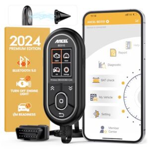 ANCEL BD310 OBD2 Bluetooth 5.0 Auto Car Fault Diagnostic Scan Tool and App for iPhone iOS Android