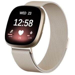 Msksjer Straps Compatible with Fitbit Versa 3/Versa 4/Sense 2/Fitbit Sense