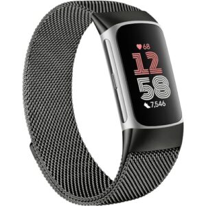 Msksjer Strap Compatible with Fitbit Charge 6/Fitbit Charge 5 Straps for Women Men