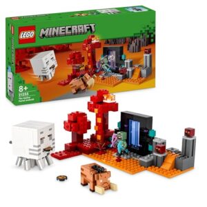 LEGO Minecraft The Nether Portal Ambush Adventure Set
