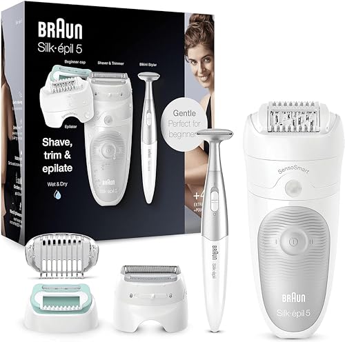Braun Silk-épil 5 Beauty Set Women's Epilator for Hair Removal