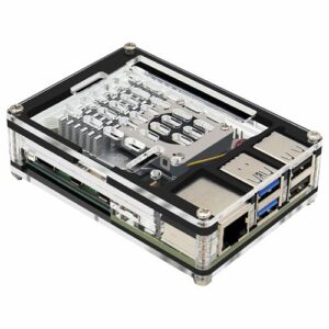 Geekworm Acrylic Case for Raspberry Pi 5