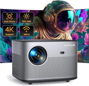 【Auto Focus / Keystone】Projector 4K