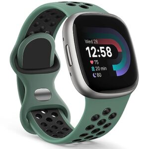 Yoohoo Compatible with Fitbit Versa 3 Straps/Fitbit Versa 4 Strap/Fitbit Sense Strap/Fitbit Sense 2 Strap for Women Men