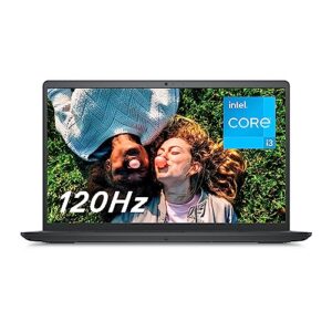 Dell Inspiron 15 3520 Laptop | FHD (1920 x 1080) 120Hz Display | Intel Core i3-1215U | Intel UHD Graphics | 8GB 2666MHz RAM | 256GB SSD | English-UK Keyboard | Carbon black