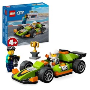 LEGO City Green Race Car Toy for 4 Plus Year Old Boys & Girls