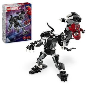 LEGO Marvel Venom Mech Armour vs. Miles Morales