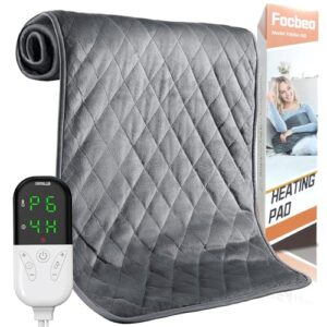 Heat Pads for Back Pain Relief - 16"x31" Electric Heating Pad for Neck and Shoulder Pain