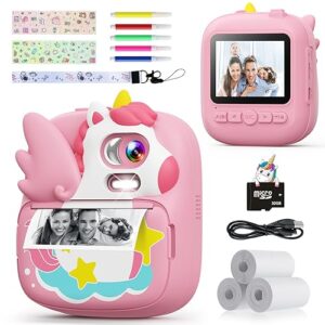 CAMCLID Kids Camera Instant Print