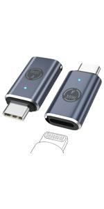 Lighting Female to USB C Male Adapter