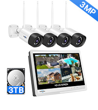 Hiseeu wireless security camera system