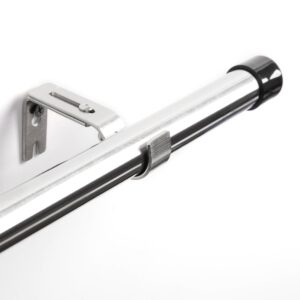 Deconovo 25mm Extendable Curtain Poles for Eyelet Curtains