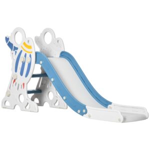 AIYAPLAY Kids Slide Indoor Freestanding Baby Slide Space Theme for Ages 1.5-3 Years - Blue