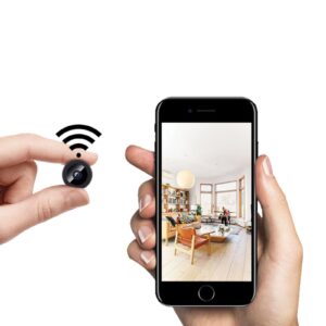 Spy Camera 1080P WiFi Hidden Camera Wireless Indoor Secret Magnetic Camera Mini Nanny Spy Cam Home Security Surveillance Camera Micro Small Monitor Video Camera with Motion Detection App Control