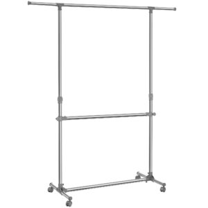 SONGMICS Double Clothes Rail