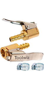 Tyre Chuck 2 pcs Air Chuck 1/4 Inch