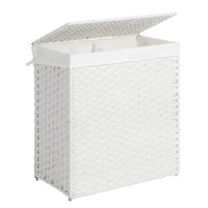 SONGMICS Laundry Basket with Lid