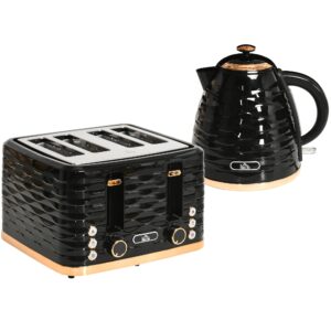 HOMCOM Kettle and Toaster Sets
