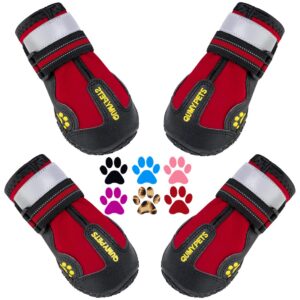 QUMY Dog Shoes for Large Dog