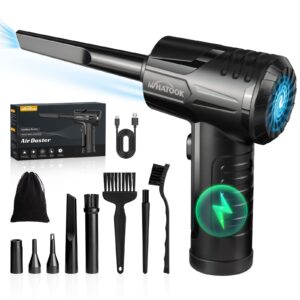 WHATOOK Compressed Air Cleaner for PC - Electric Air Duster