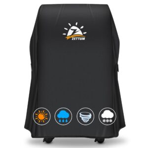 Zettum BBQ Cover 76 CM - 7105 Grill Barbecue Cover for Weber Spirit 210 Gas Grill Heavy Duty & Waterproof