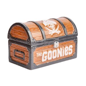 Grupo Erik The Goonies Cookie Jar With Lid | Biscuit Tin | 8 x 5.3 x 4.8 inches - 20.3 x 13.5 x 12.2 cm | Sweet Jar | Kitchen Decor | Airtight Food Storage Container | Goonies Merchandise
