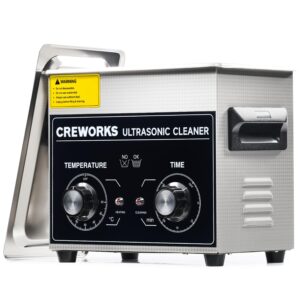 CREWORKS 3.2L Ultrasonic Cleaner with Heater and Timer